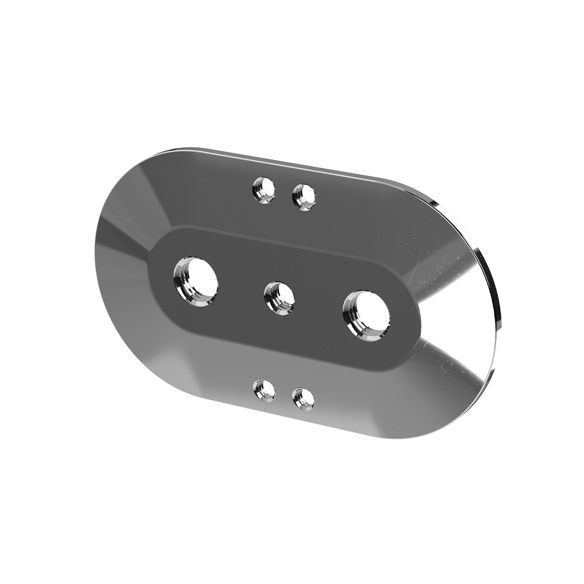 Grundplatte für Gelenkschienen