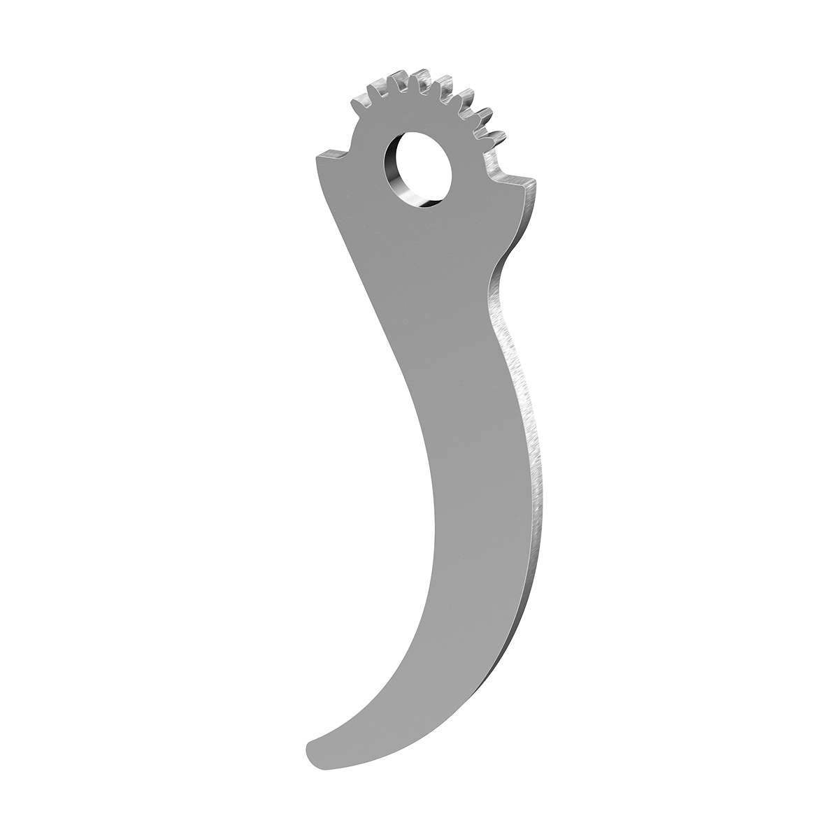 Unterschenkelschienenflügel, Einguss