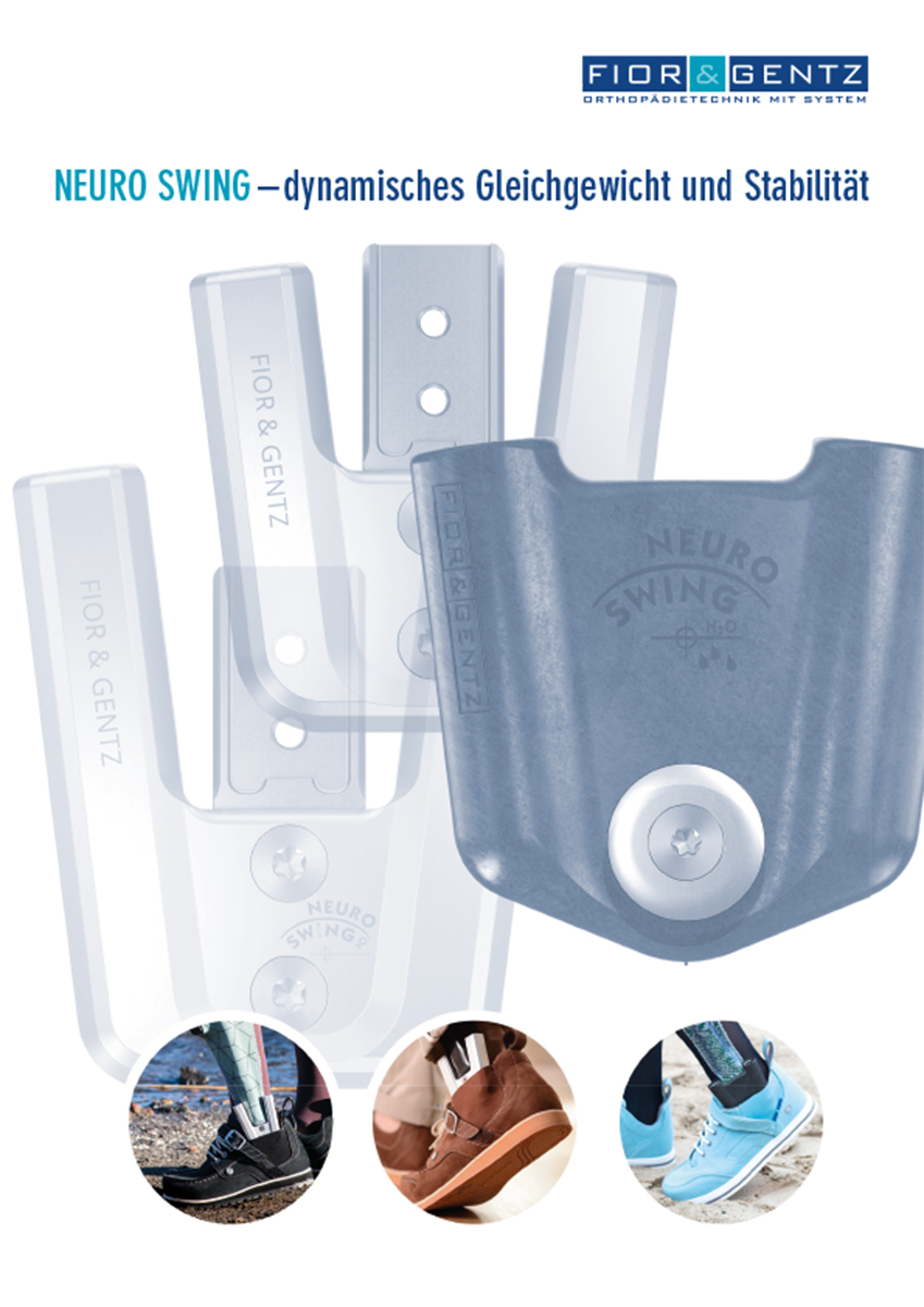 Prospekt NEURO SWING Systemknöchelgelenke