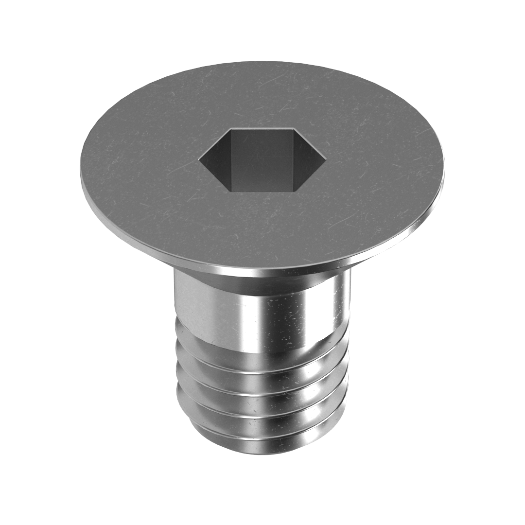 Senkschraube mit Innensechskant und Ansatz