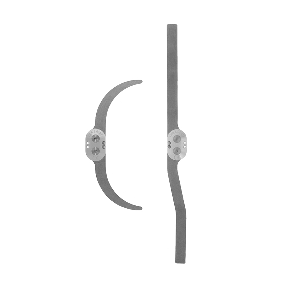 Gelenkschienen mit Zahnsegmenten, E-T