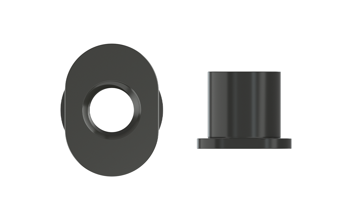Splintbolzen, Flansch=1mm Splintbolzen, Flansch=1mm
